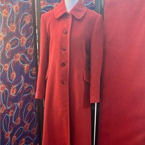 Talbots long wool coat